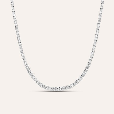 Collana Tennis Silver Elegance Argento Rodiato Cubic Zirconia - Collane Tennis Donna | Stroili
