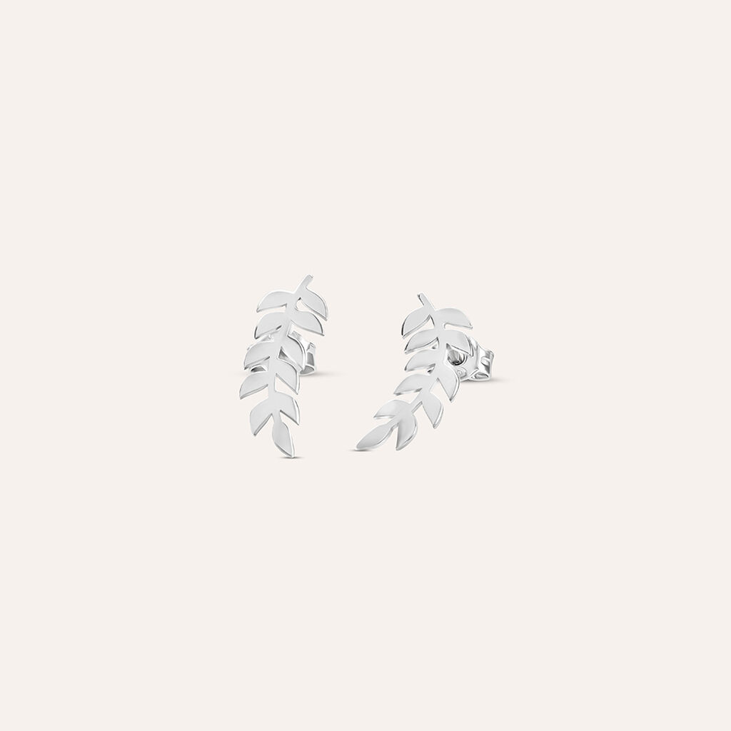 Orecchini Lobo Silver Collection Argento Rodiato