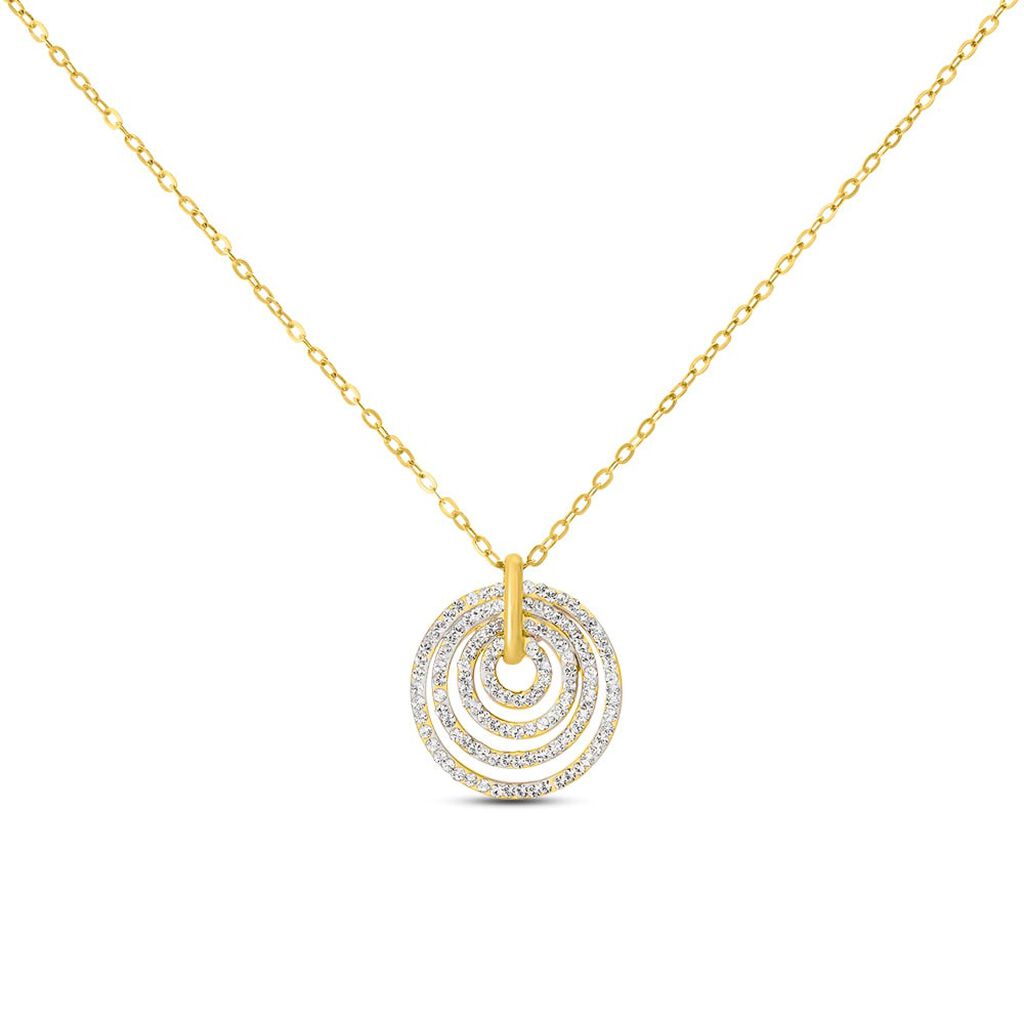 Collana Christelle Oro Giallo Cristallo - Collane Donna | Stroili