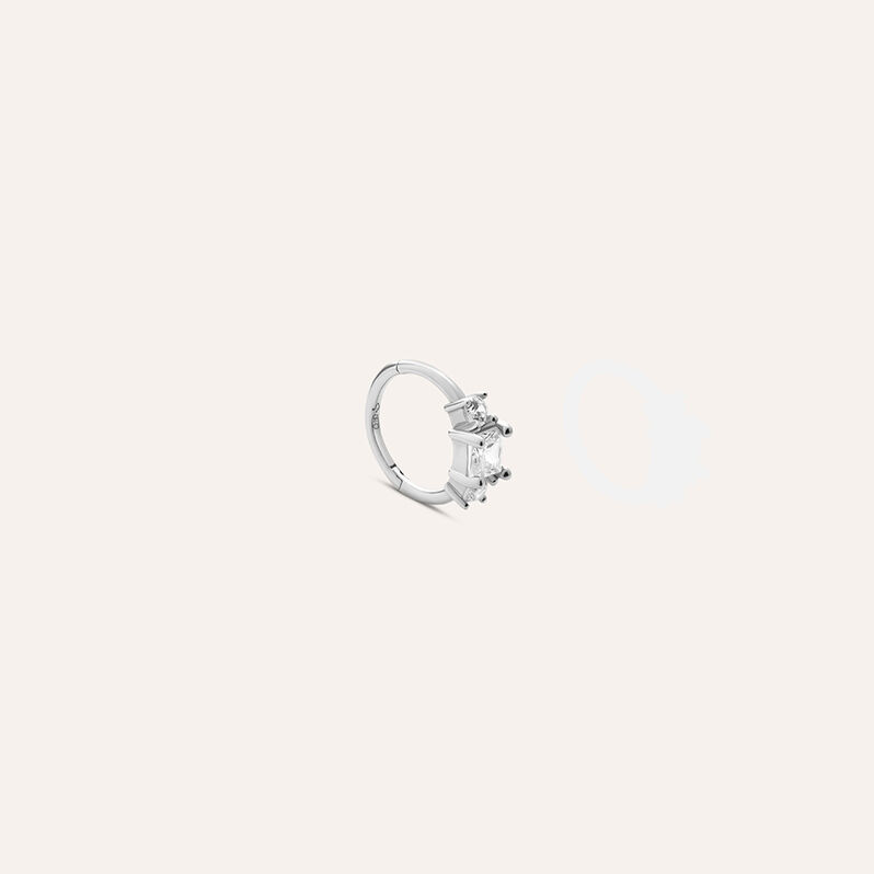 Piercing Orecchio Helix Bon Ton Oro Bianco Cubic Zirconia - Piercing Orecchio Donna | Stroili