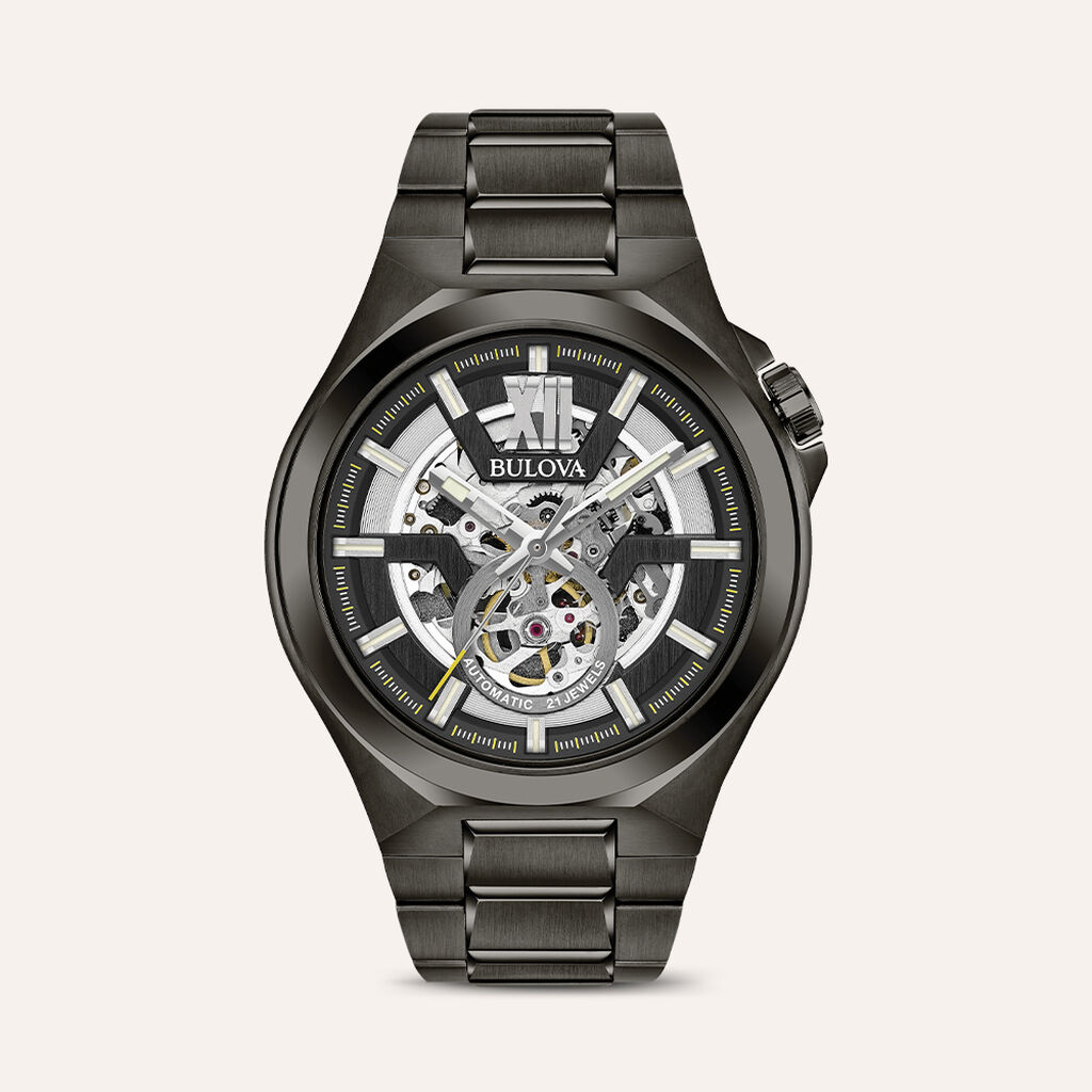 Orologio Meccanico Bulova Maquina 98a179