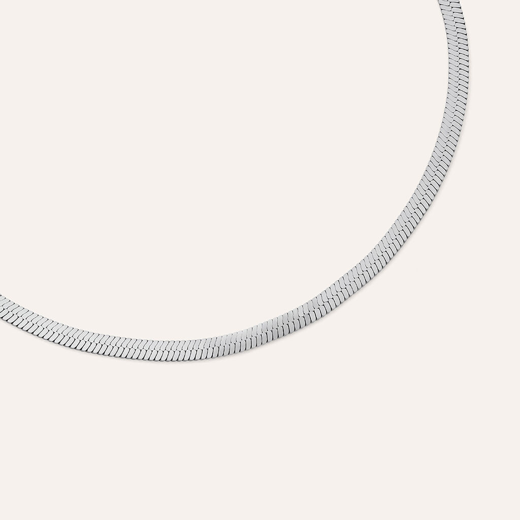 Bracciale Catena Silver Collection Argento Rodiato