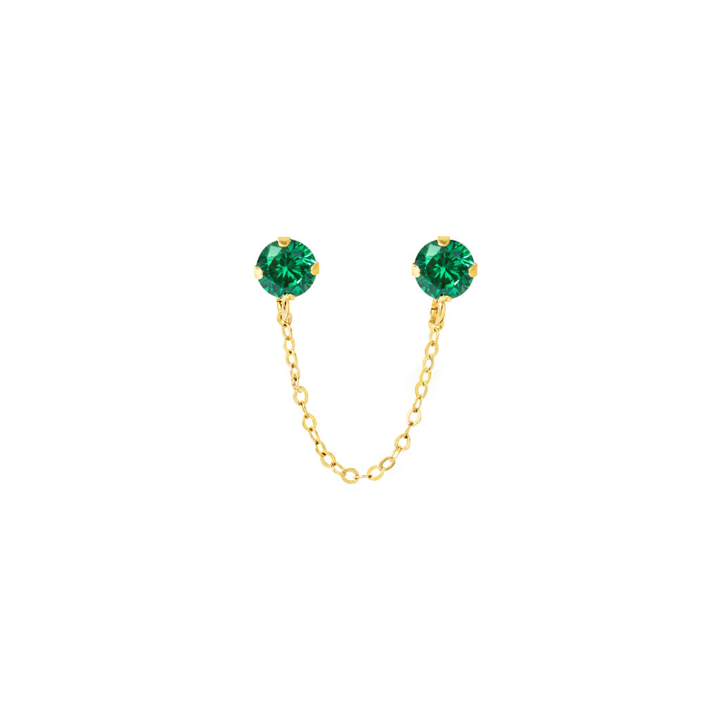 Mono Orecchino Lobo Bon Ton Oro Giallo Cubic Zirconia - Mono Orecchino Donna | Stroili