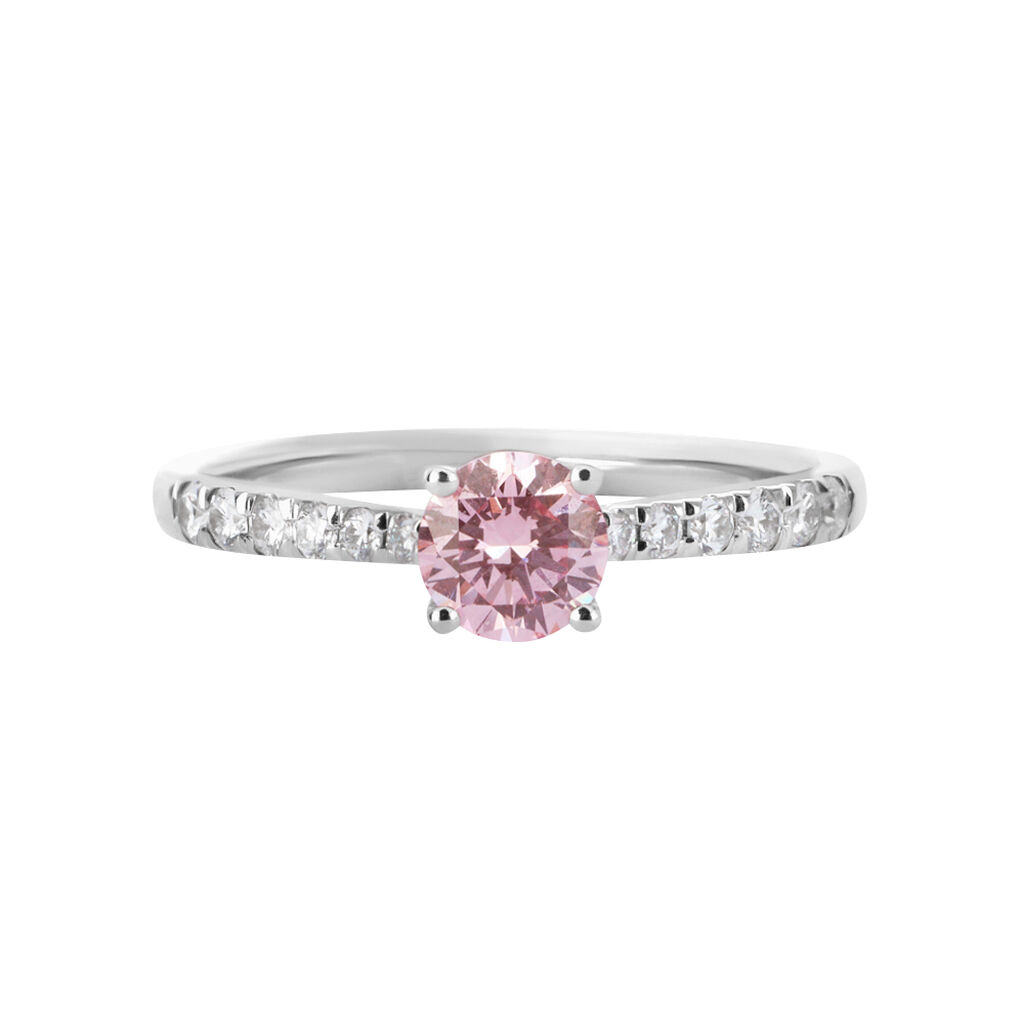 Anello Solitario Diamade Oro Bianco Diamante Lab-Grown - Anelli con Pietre Donna | Stroili