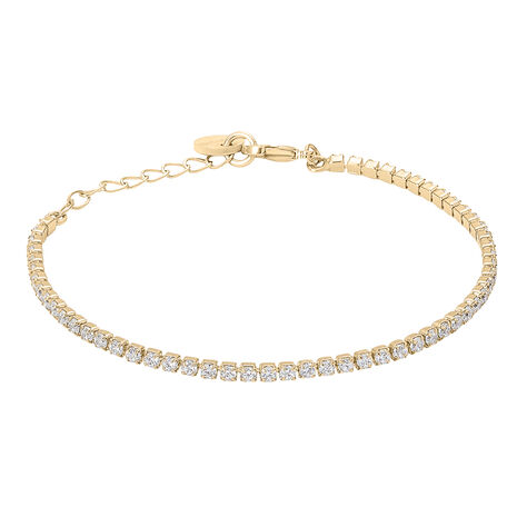 Bracciale Tennis Golden Dream Placcato Oro Giallo Cubic Zirconia - Bracciali Tennis Donna | Stroili