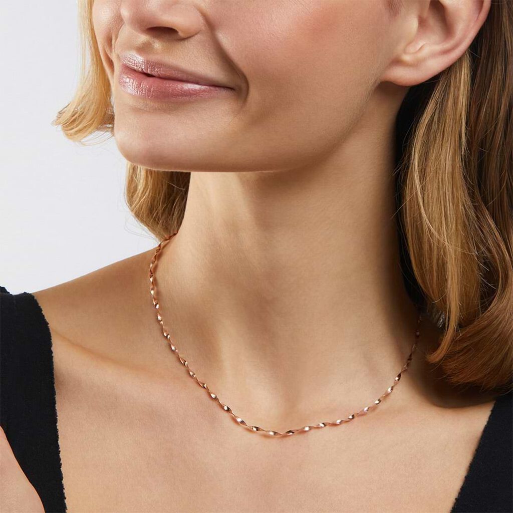 Catena Colette Oro Rosa - Collane Catena Donna | Stroili