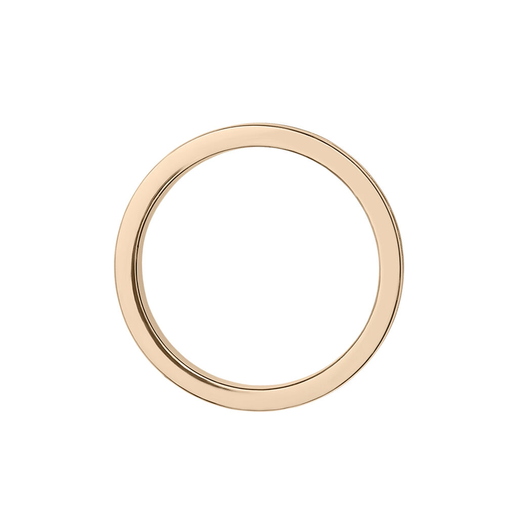 Anello Semi-eternity Lady Sweet Acciaio Rosa Cristallo - Anelli con Pietre Donna | Stroili