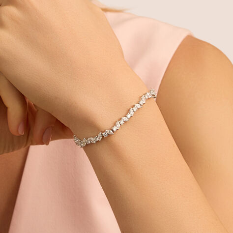 Bracciale Tennis Silver Elegance Argento Rodiato Cubic Zirconia - Bracciali Tennis Donna | Stroili