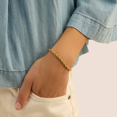 Bracciale Catena Radiance Acciaio Dorato - Bracciali Donna | Stroili