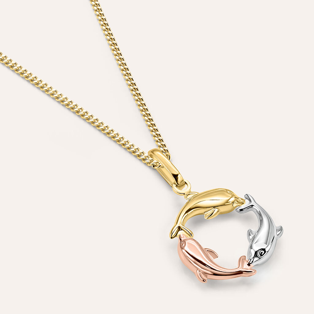 Pendente Poème Oro Tricolore - Ciondoli Donna | Stroili