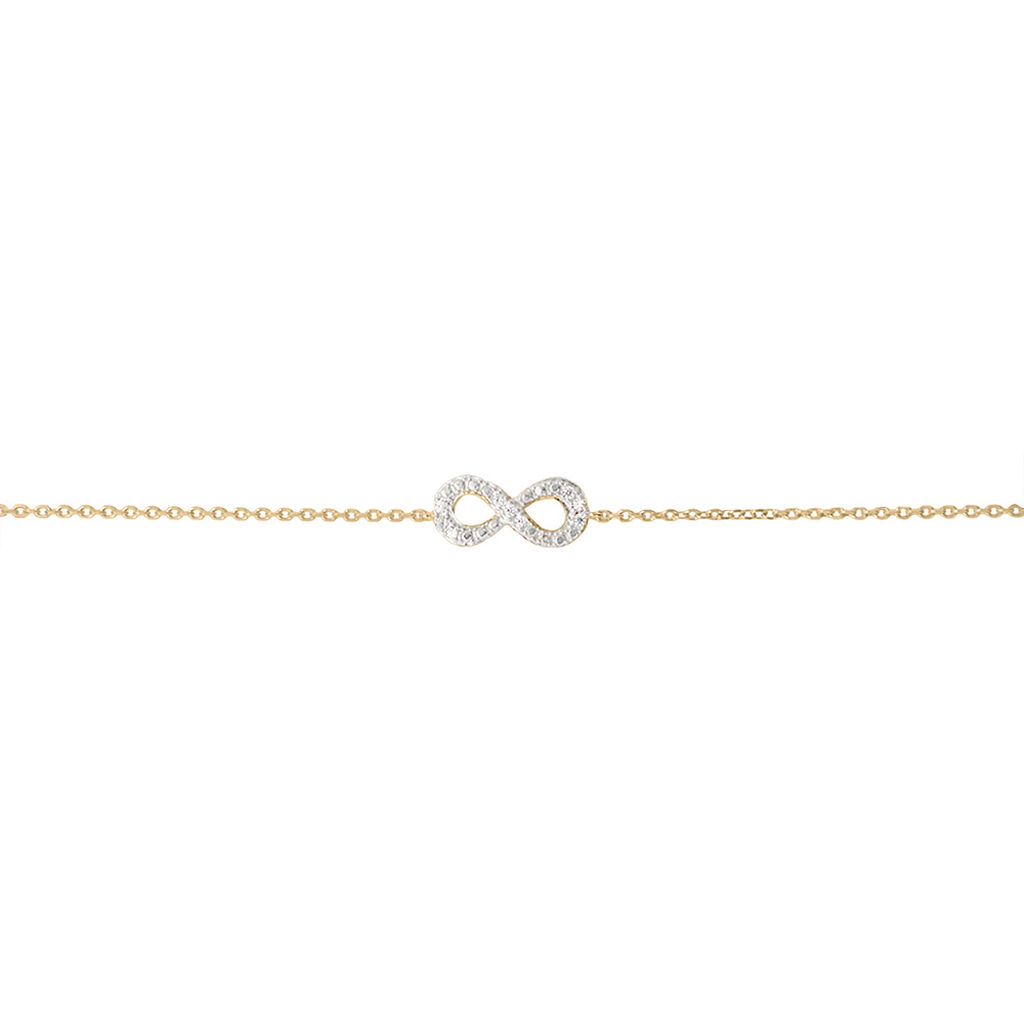Bracciale Golden Dream Placcato Oro Giallo Cubic Zirconia - Bracciali Amicizia Donna | Stroili