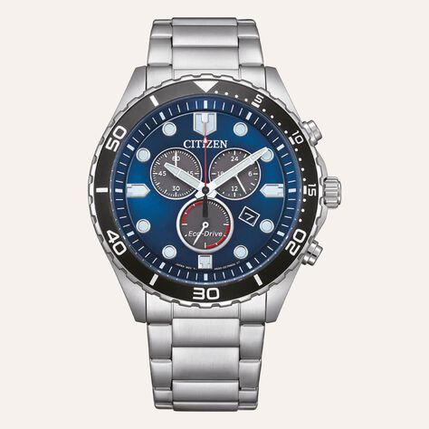 Orologio Eco Drive Citizen Ore Felici At2560-84l - Orologi con Datario Uomo | Stroili