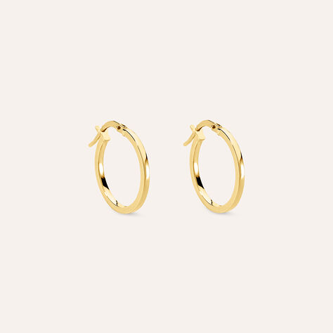 Orecchini A Cerchio Toujours Oro Giallo - Orecchini a Cerchio Donna | Stroili