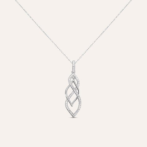 Collana Silver Shine Argento Rodiato Cubic Zirconia - Collane Donna | Stroili