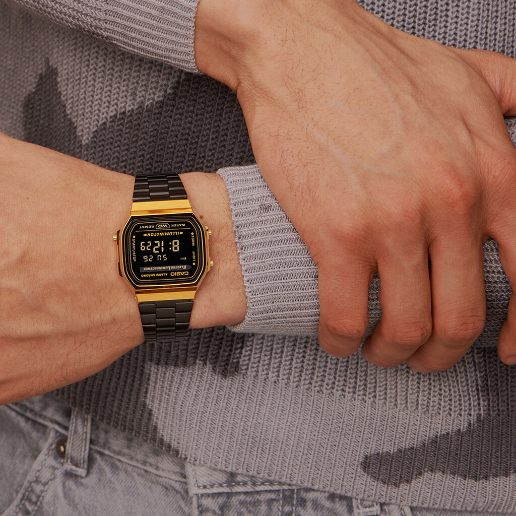 Orologio Al Quarzo Casio Vintage Collection A168wegb-1bef