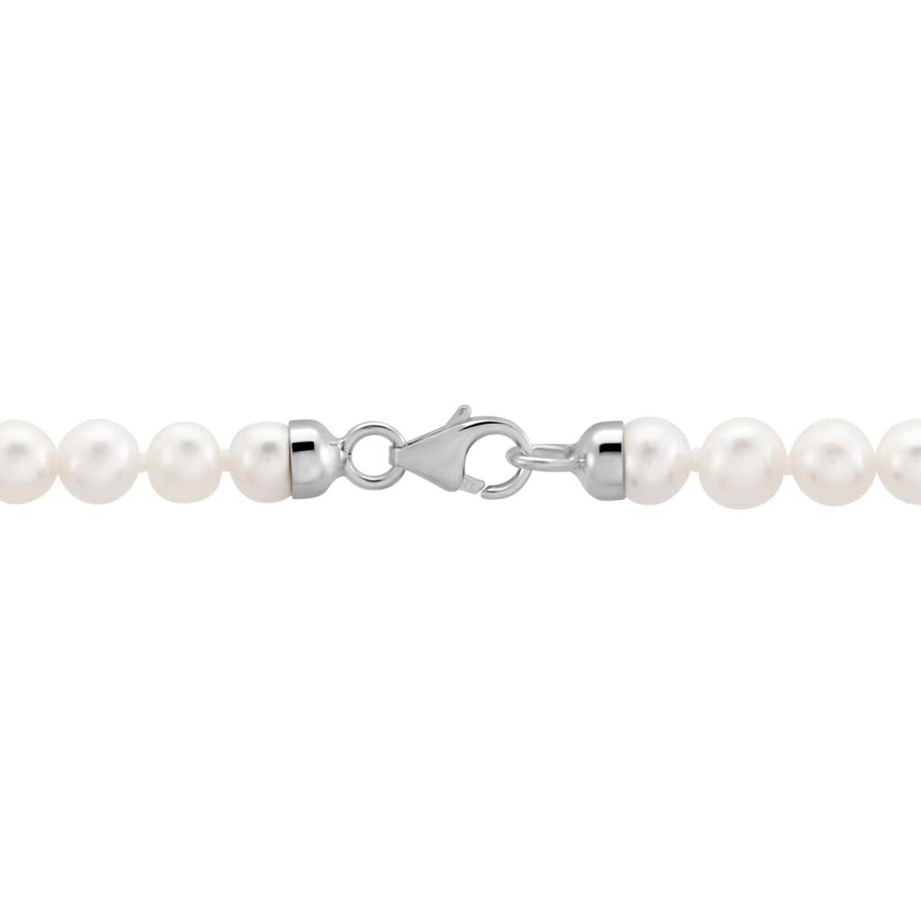 Bracciale Gabrielle Oro Bianco Perla D'Acqua Dolce Cristallo - Bracciali Donna | Stroili