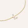 Bracciale Silver Glow Argento Dorato Cubic Zirconia