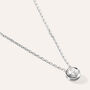 Collana Punto Luce Grace Oro Bianco Diamante