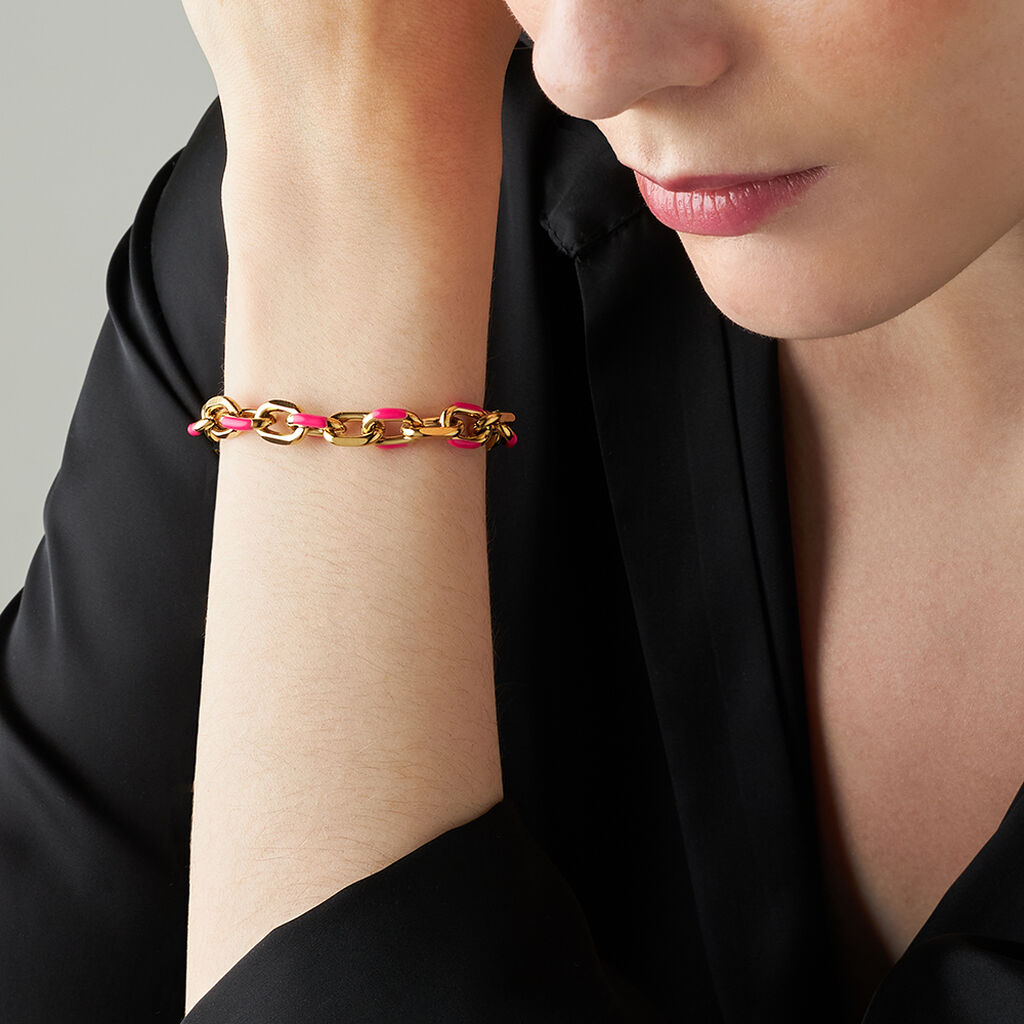 Bracciale Catena Lady Sweet Acciaio Dorato - Bracciali Donna | Stroili