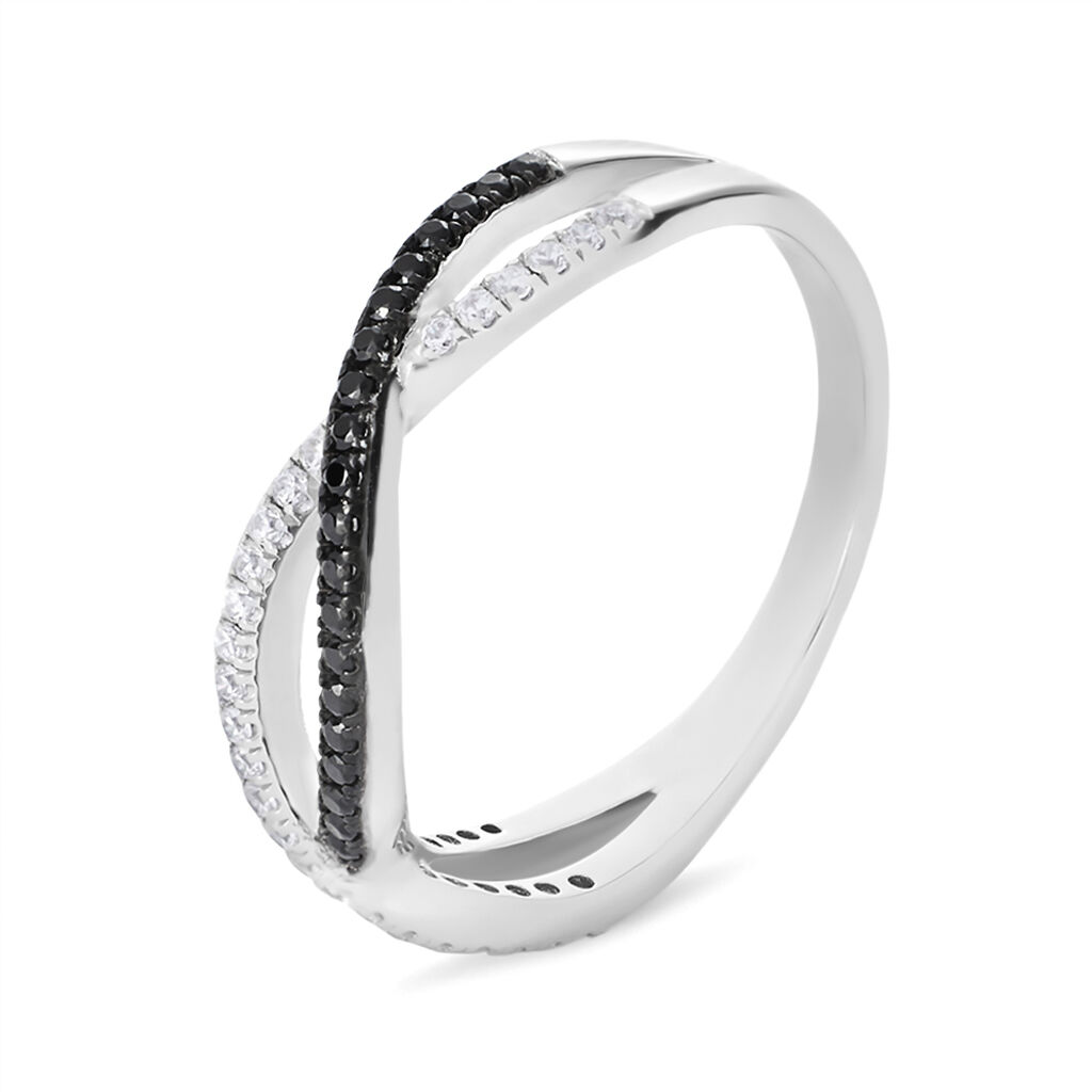 Anello Fantasia Silver Shine Argento Rodiato Cubic Zirconia