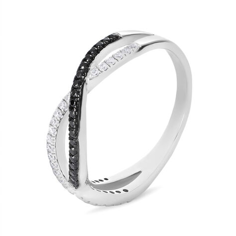 Anello Fantasia Silver Shine Argento Rodiato Cubic Zirconia - Anelli con Pietre Donna | Stroili