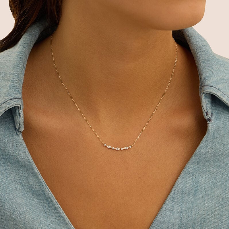 Collana Claire Oro Giallo Cubic Zirconia - Collane Donna | Stroili