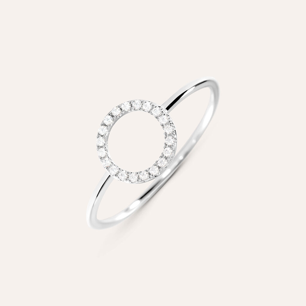 Anello Fantasia Silver Shine Argento Rodiato Cubic Zirconia