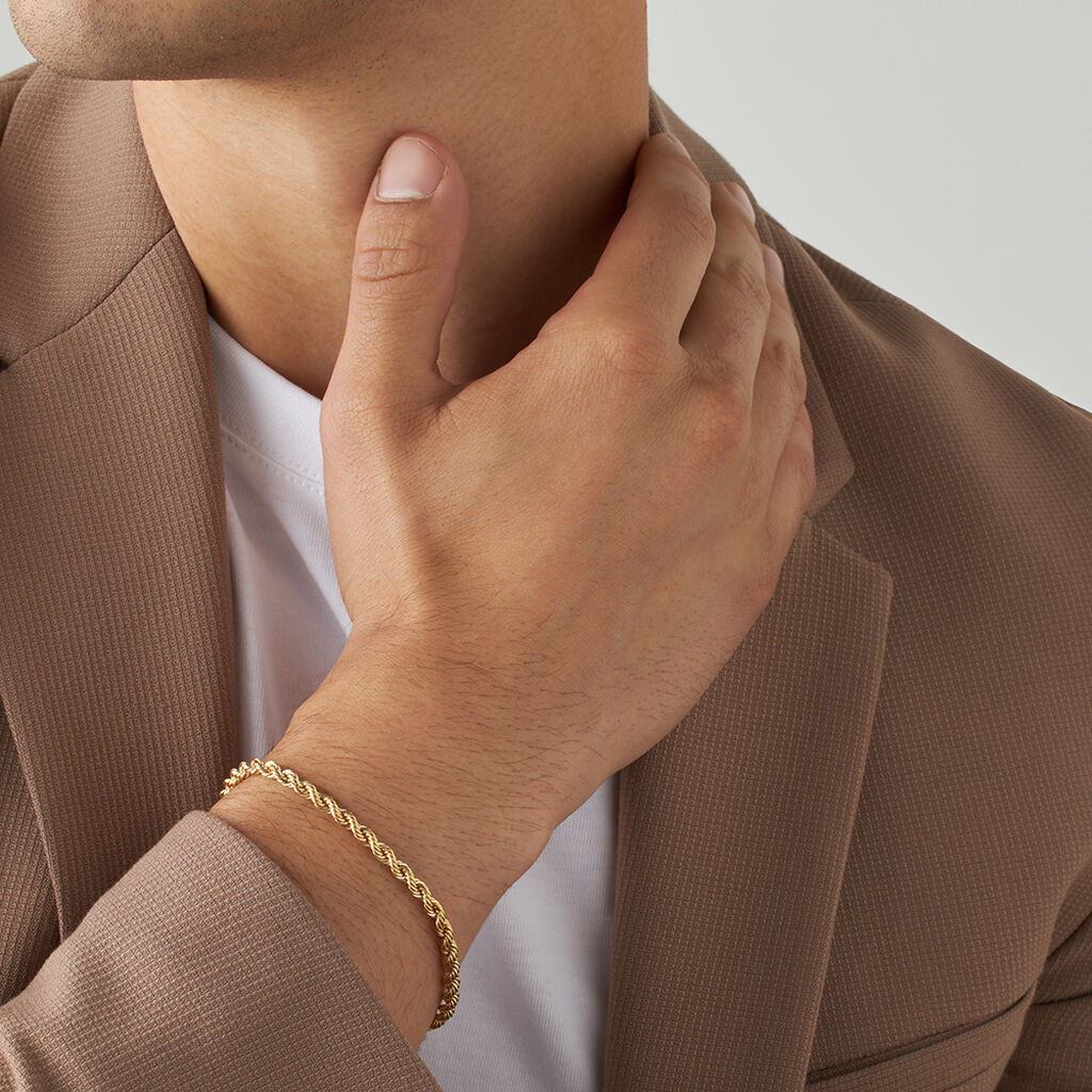 Bracciale Catena L'homme Or Oro Giallo - Bracciali Uomo | Stroili