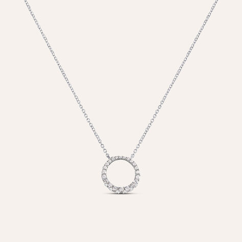 Collana Silver Shine Argento Rodiato Cubic Zirconia - Collane Donna | Stroili