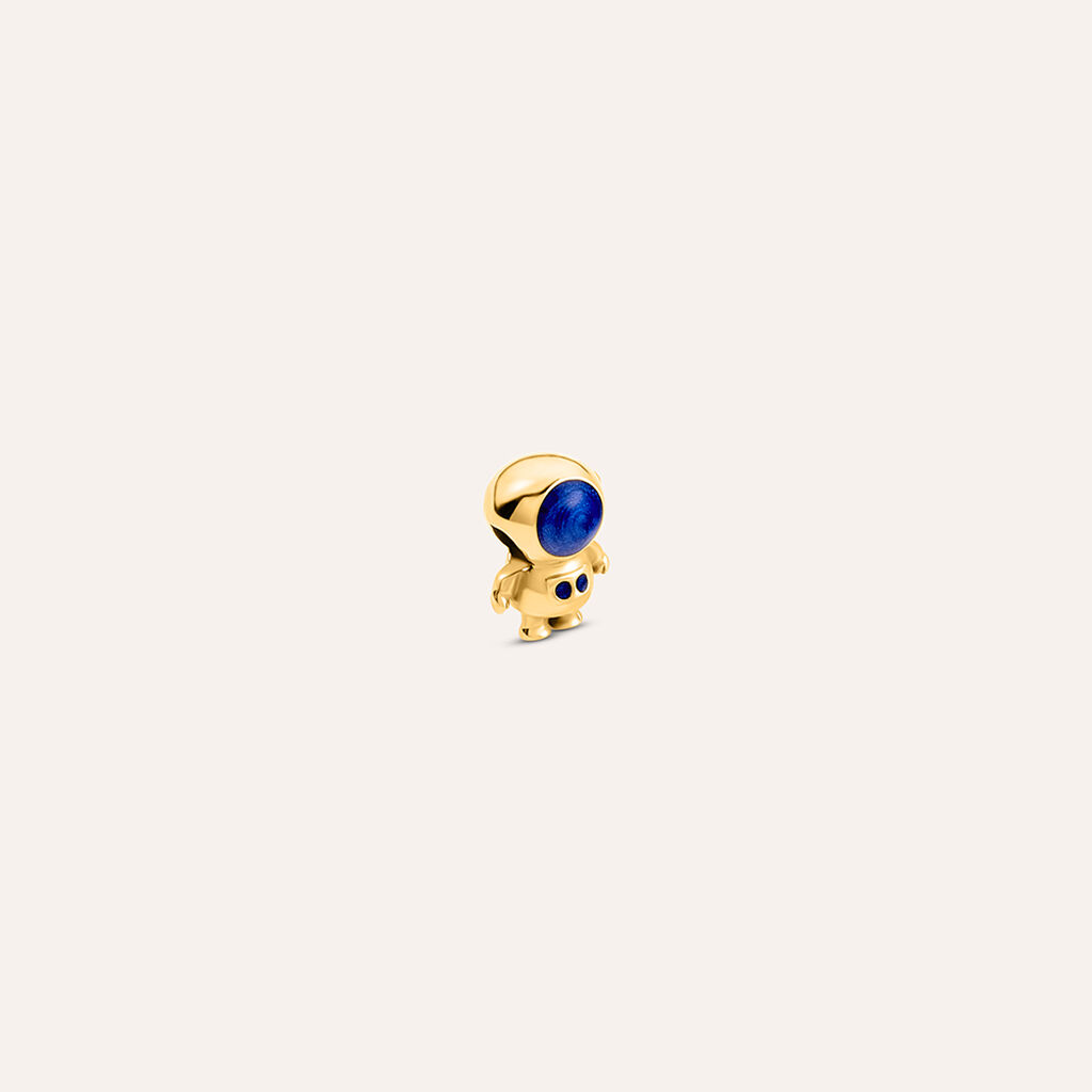 Bead Astronauta Essential Code Acciaio Dorato