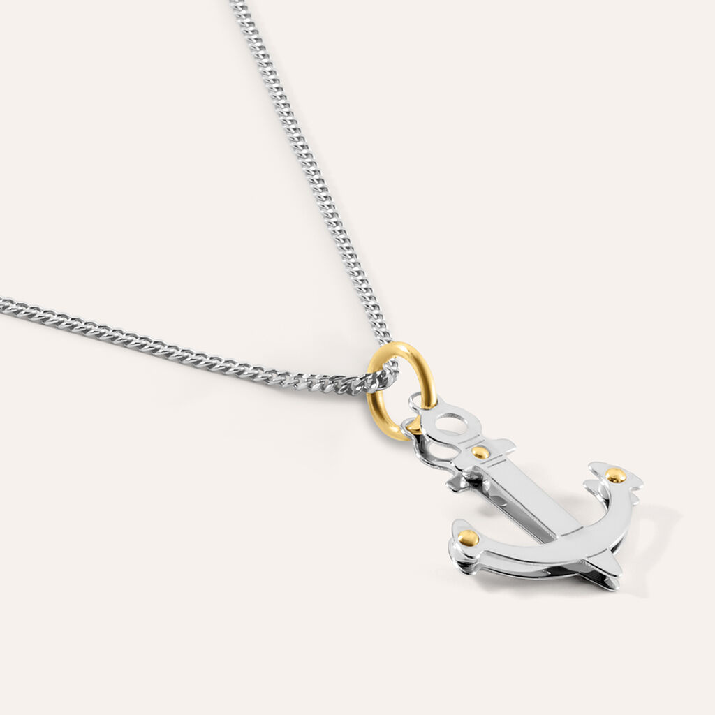 Pendente L'homme Or Oro Bicolore