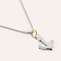 Pendente L'homme Or Oro Bicolore