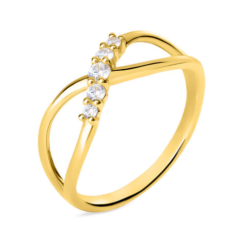 Anello Fantasia Claire Oro Giallo Cubic Zirconia - Anelli con Pietre Donna | Stroili