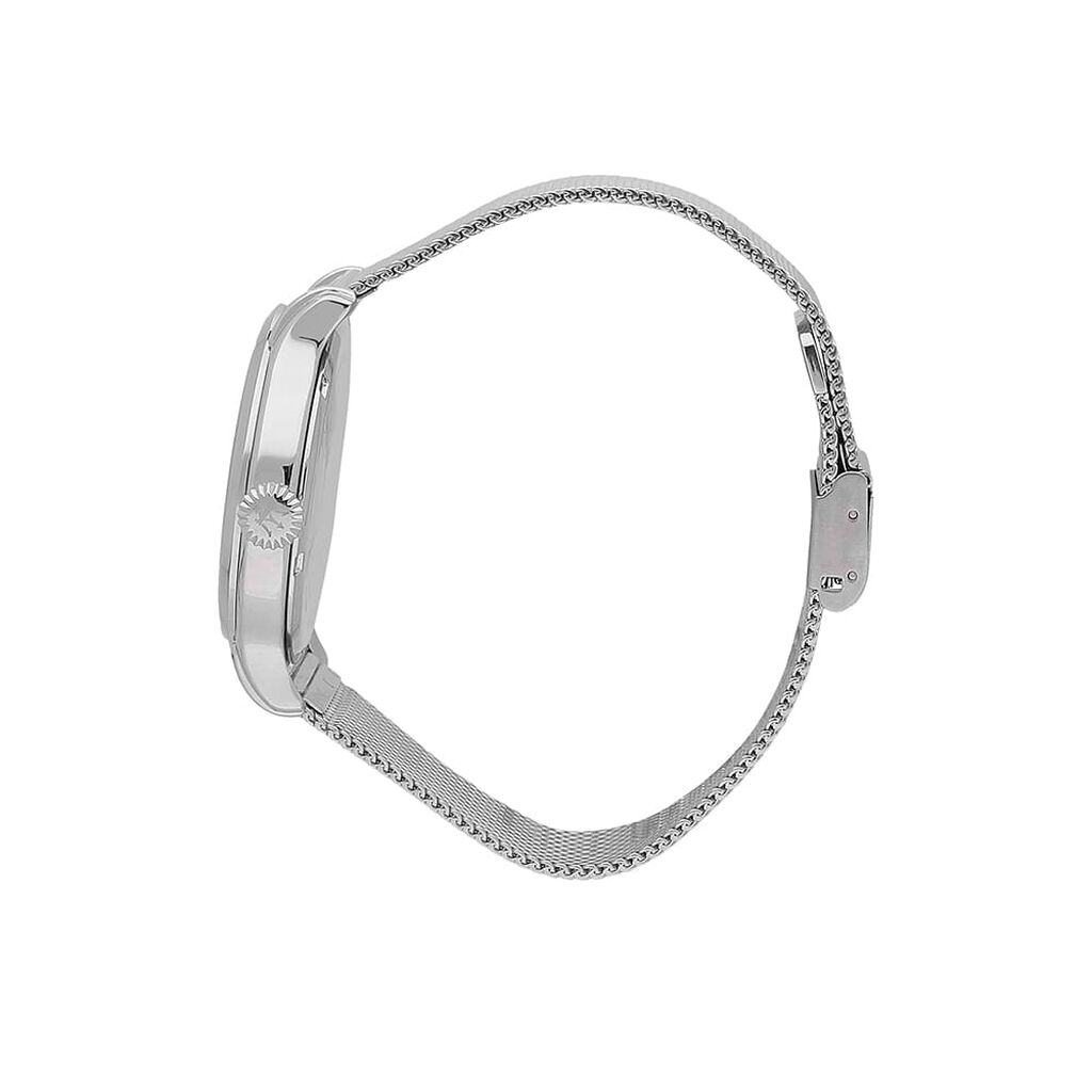 Orologio Maserati Epoca con cinturino mesh e cassa in acciaio silver