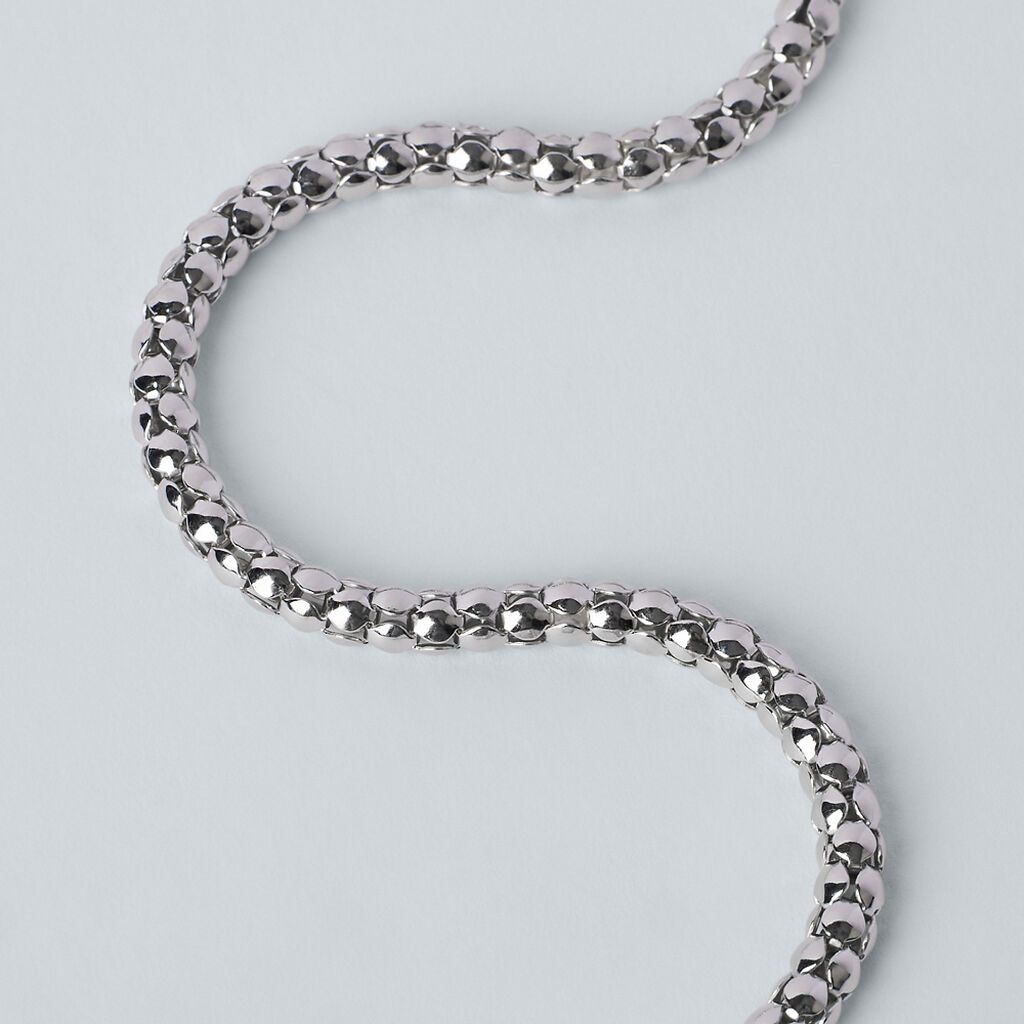 Bracciale Catena Silver Collection Argento Rodiato