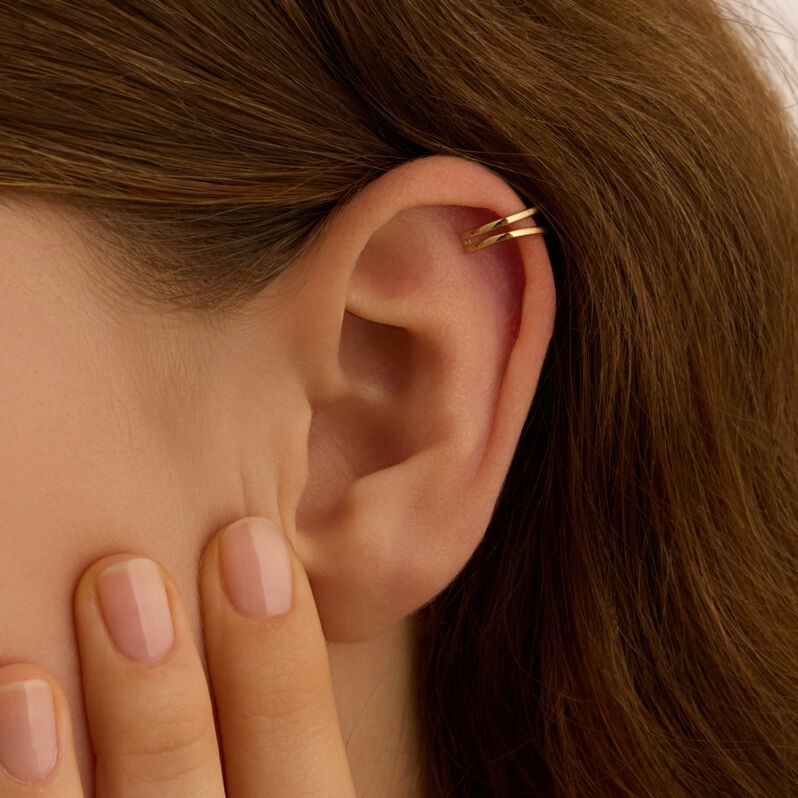 Ear Cuff Bon Ton Oro Giallo - Ear Cuff Donna | Stroili