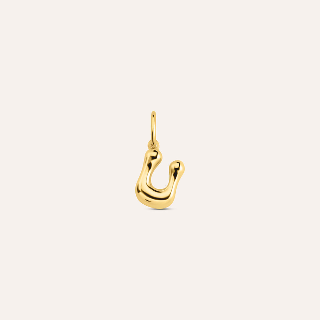 Pendente Love Beats Argento Dorato