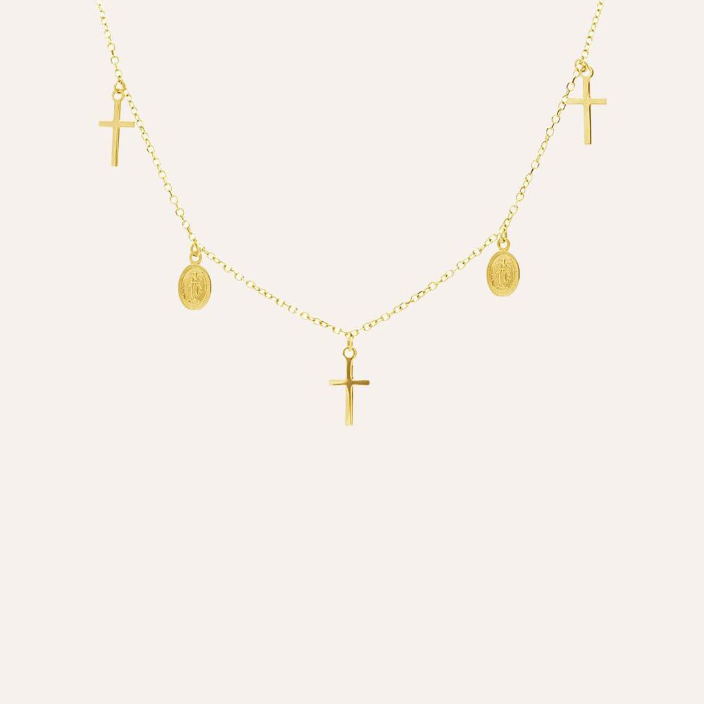 Collana Rosario Holy Oro Giallo