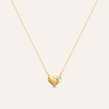 Collana Mon Petit Oro Bicolore Diamante