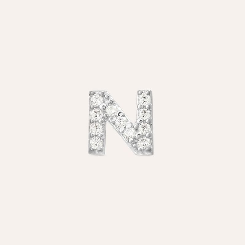 Mono Orecchino Lobo Silver Moments Argento Rodiato Cubic Zirconia - Mono Orecchino Donna | Stroili