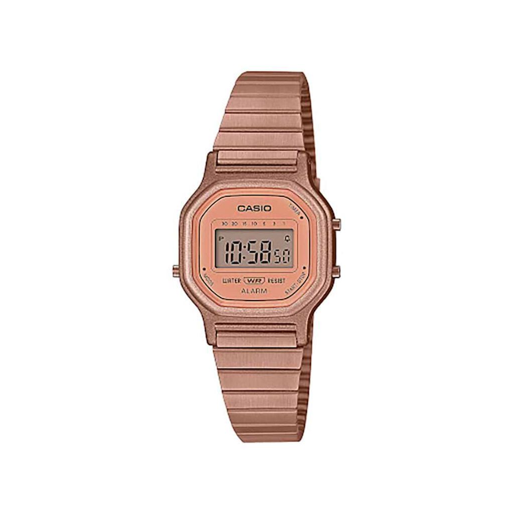 Orologio Digitale Donna Casio Vintage Collection quadrante rose gold LA-11WR-5AEF - Orologi  | Stroili
