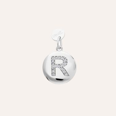Pendente Love Beats Argento Rodiato Cubic Zirconia