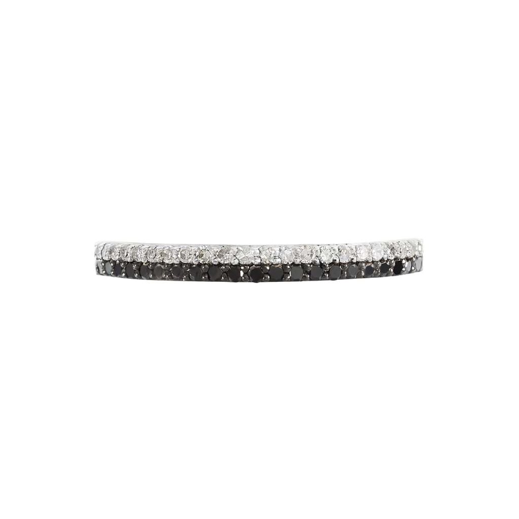 Anello Fascia Sophia Oro Bianco Diamante - Anelli con Pietre Donna | Stroili