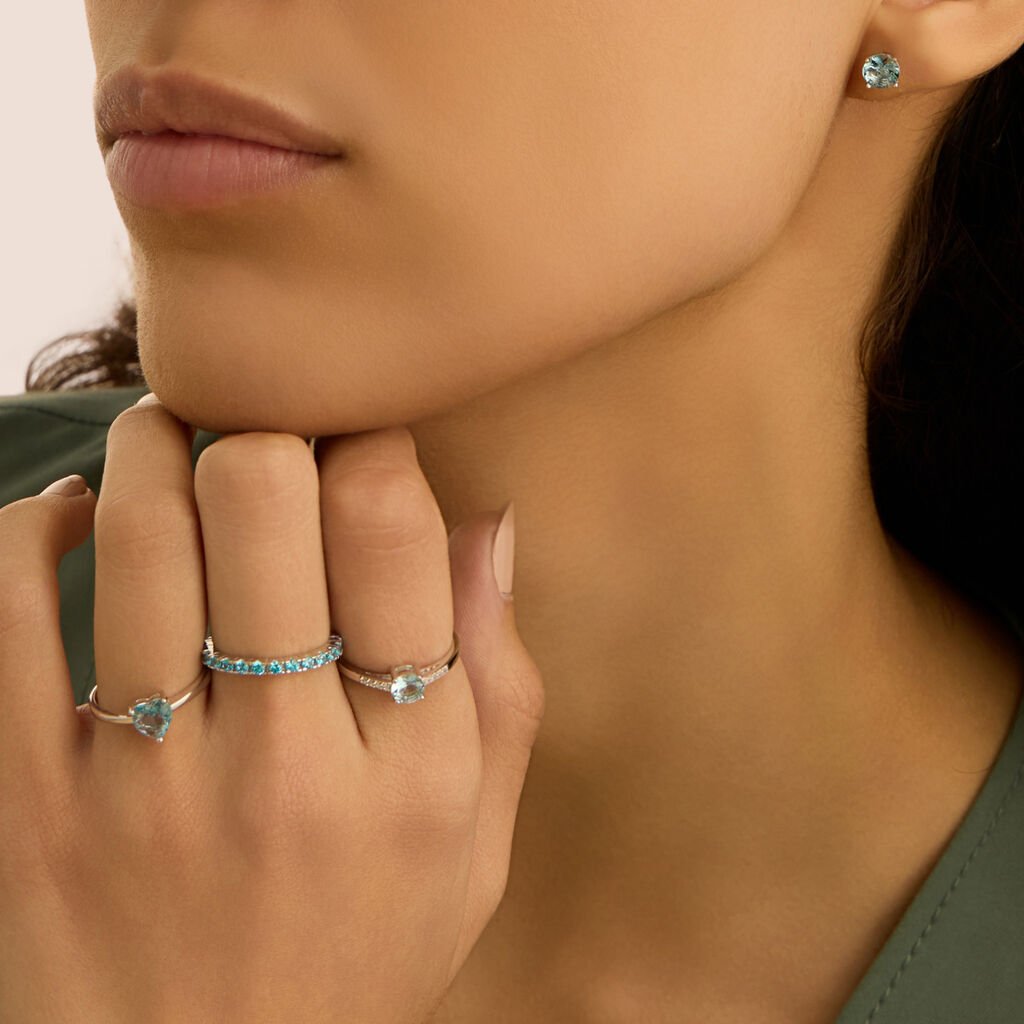 Orecchini Lobo Punto Luce Silver Rainbow Argento Rodiato Cubic Zirconia - Orecchini a Lobo Donna | Stroili