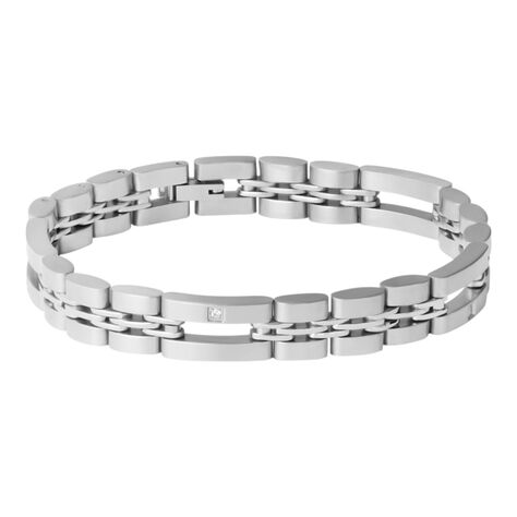 Bracciale Man Code Acciaio Cubic Zirconia - Bracciali Uomo | Stroili