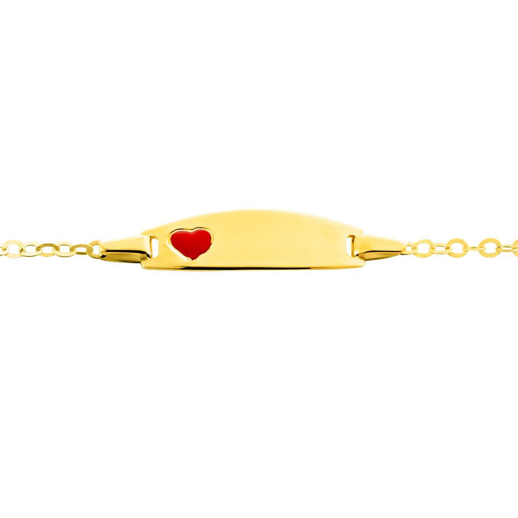 Bracciale Con Targhetta Holy Oro Giallo - Bracciali con Incisione Bambino | Stroili