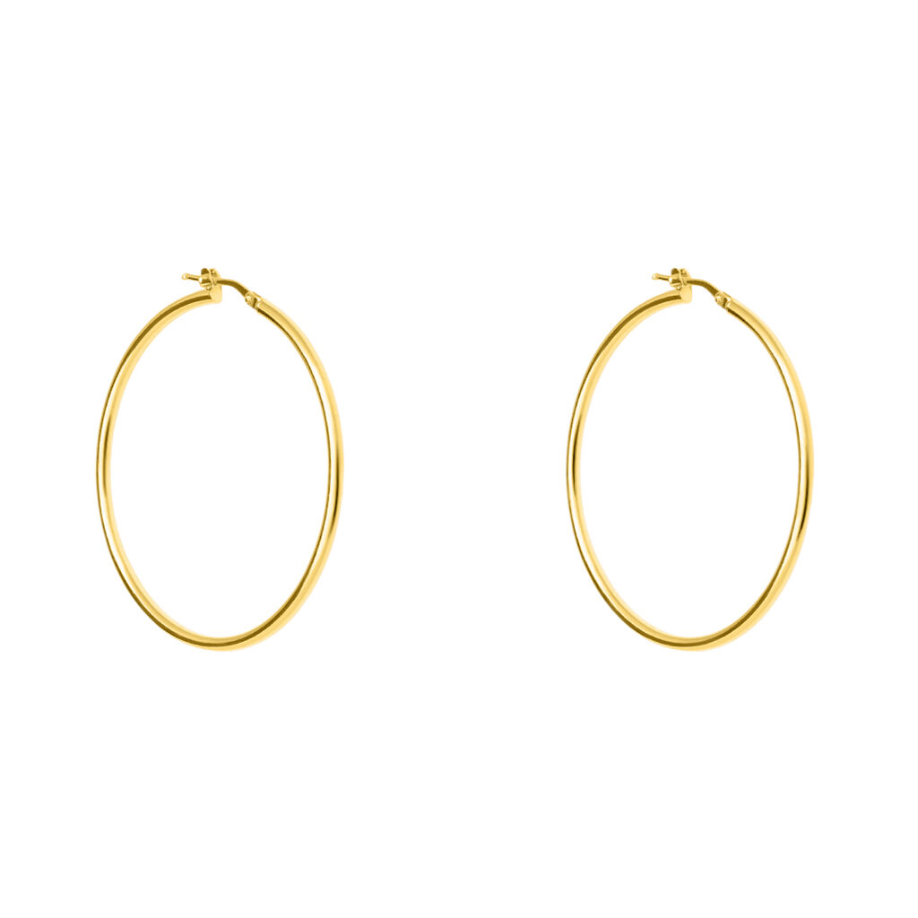 Orecchini A Cerchio Toujours Oro Giallo - Orecchini a Cerchio Donna | Stroili