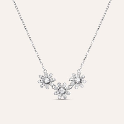 Collana Silver Moments Argento Rodiato Cubic Zirconia - Collane Donna | Stroili