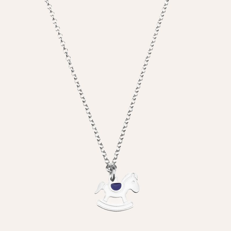 Girocollo doppio giro in argento 925 rodiato - Collane Donna | Stroili