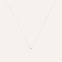 Collana Punto Luce Claire Oro Bianco Cubic Zirconia